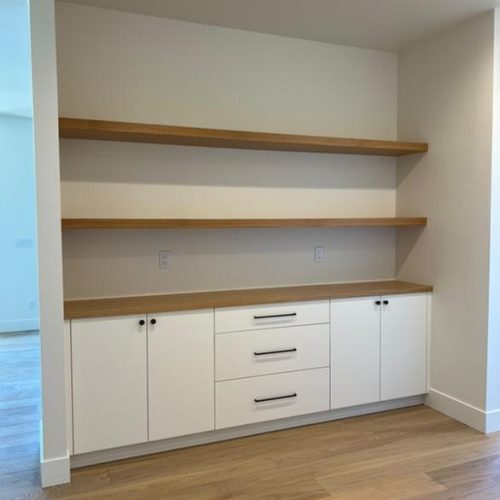 Serenity by the Stream: Crafting a Tranquil River-Inspired Cabinet Interior